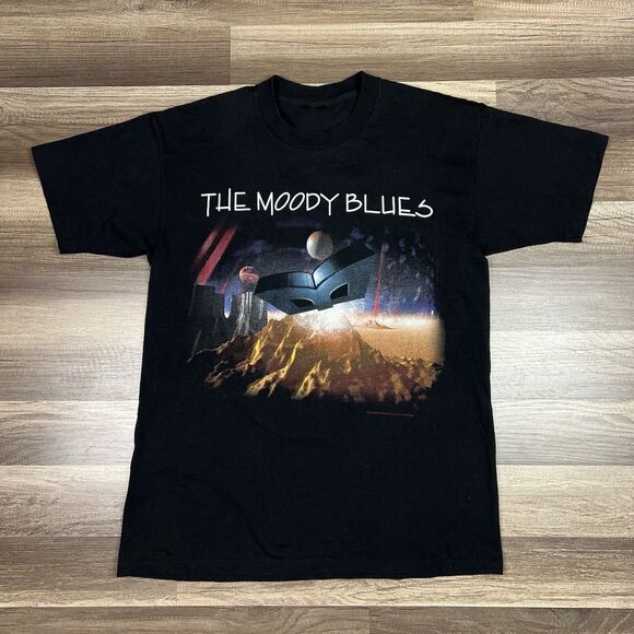 VTG Moody Blues Spring 1996 Tour Concert Tee Brockum Worldwide USA Made Sz Large - Picture 1 of 9